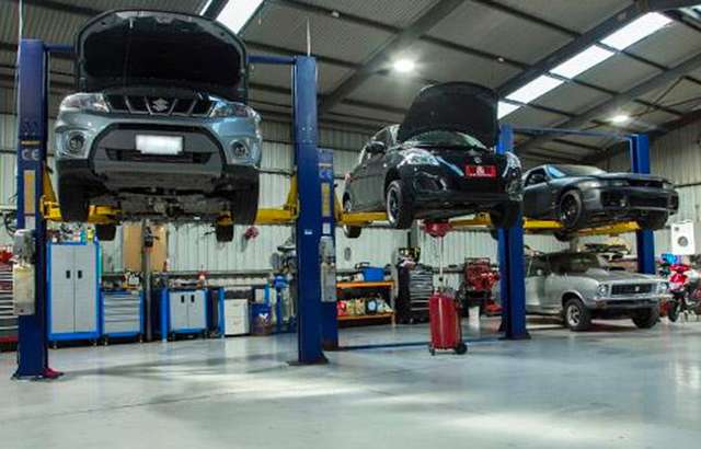 B & R Automotive workshop gallery image