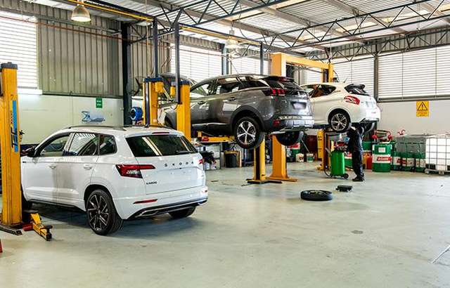 Perth City Skoda workshop gallery image