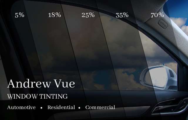 Vue's Window Tinting workshop gallery image