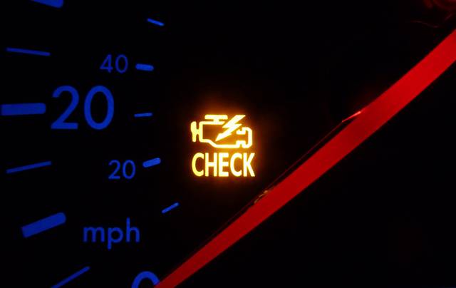 Check engine light