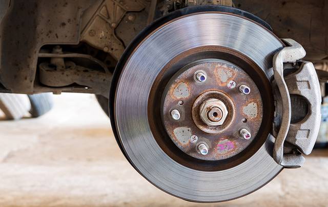 Grinding Noise When Braking Inspection