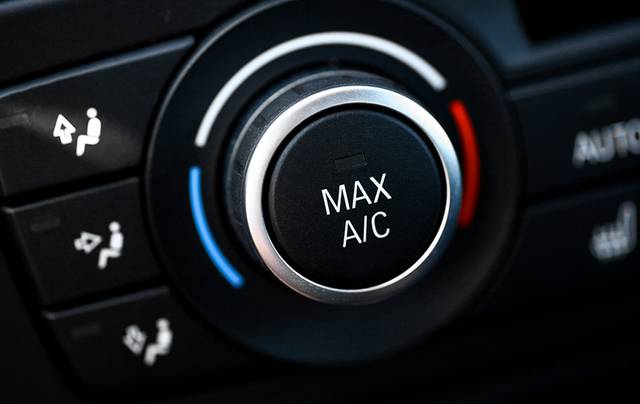 Air conditioning high-pressure hose replacement