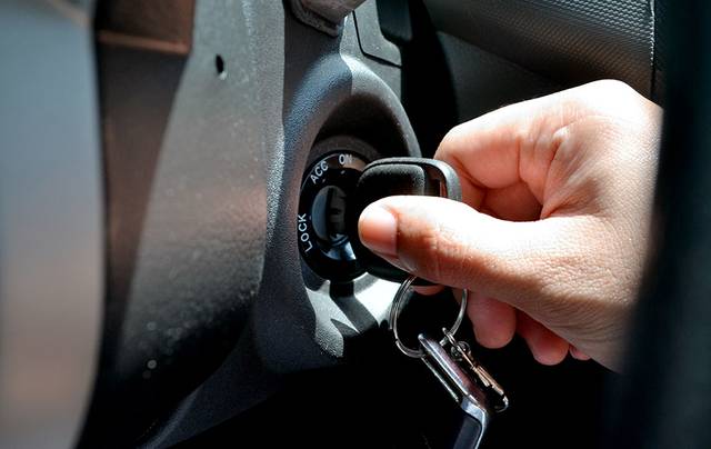 Key does not turn ignition