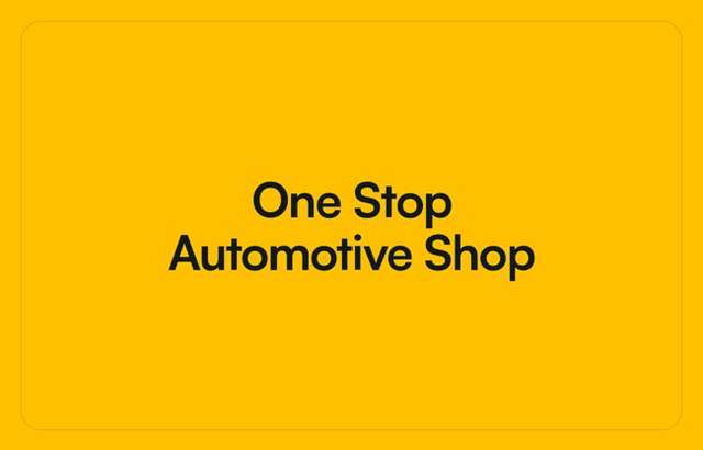 One Stop Automotive Shop workshop gallery image