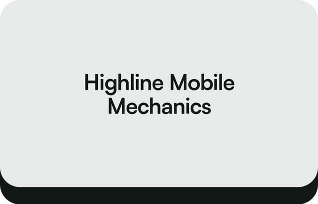 Highline Mobile Mechanics workshop gallery image