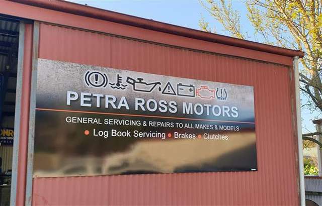 Petra Ross Motors workshop gallery image