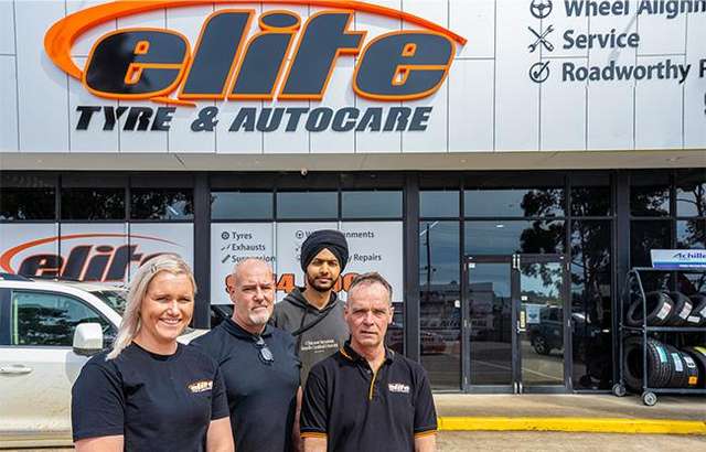 Elite Tyre and Autocare Sunbury workshop gallery image