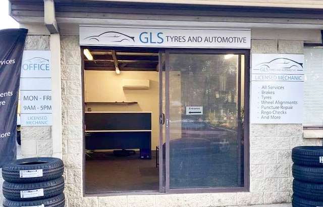 GLS Tyres and Automotive Services workshop gallery image