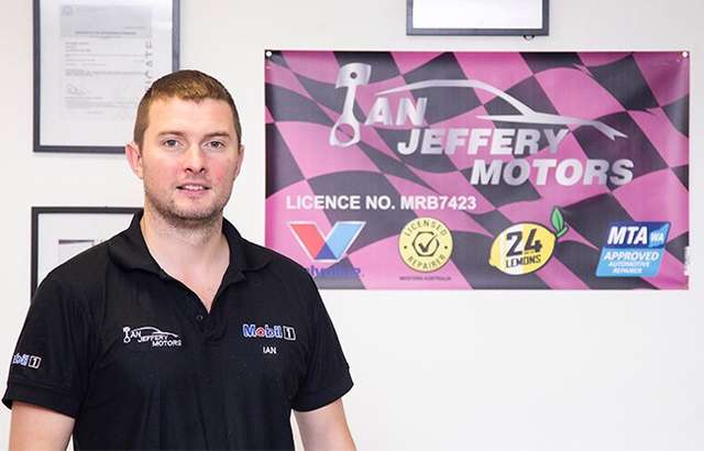Ian Jeffery Motors workshop gallery image