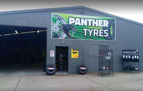 Panther Tyres workshop gallery image