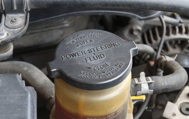 Power steering fluid replacement cost
